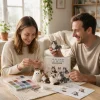 3D Beaded Cat DIY Kit. Make Four Lovely Cats. Complete Tools, Ideal Beginner Family Craft Gift.