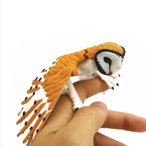 S28be36b7448b4799ae2ac3694b6525a3S.webp 3D Printed Eagle Hawk Simulation Animal Model Figurine Movable Bird Ornament DIY Gift Home Decoration