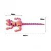 3D Printed Sphynx Cat Animal Toy Realistic Hairless Figurine Cat Fidget Toy For Cat Lover Collector Home Decoration