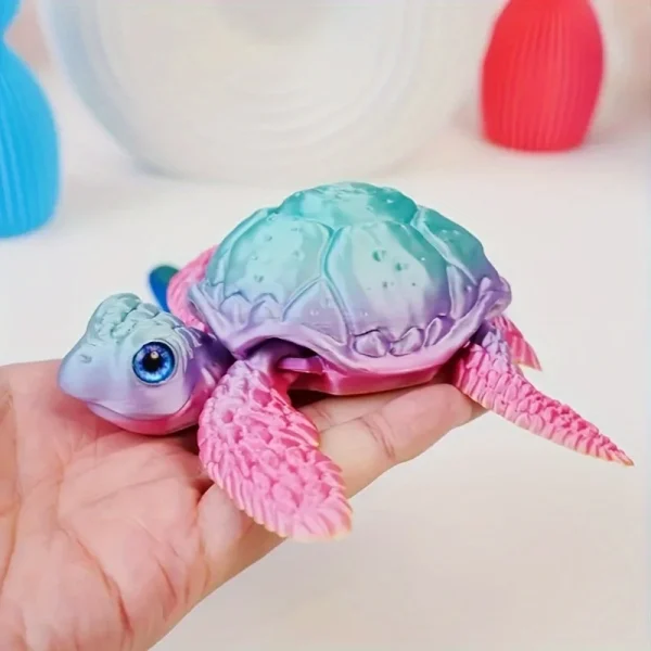 S41a9be28ecdb4ade8d3c6d7c6a0196b7x.webp 3D Printed Turtle Ornament, Home Decor Ornament Collection Hobby Halloween and Christmas Decoration, Home Decor