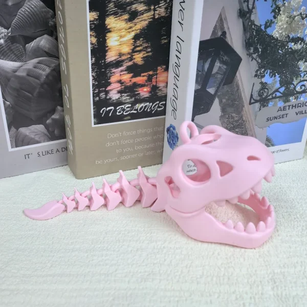 3D-Printed Dinosaur Bone Themed Fine 3D Printing Craftsmanship Distinctive Visual Styling Tabletop Decor New Arrival Practical