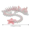 Simulated Eye 3D Printed Dragon Laser Sakura Dragon 3D Printed Diceratops Dragon Rotatable Poseable Joints