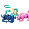 3D Printed Sphynx Cat Animal Toy Realistic Hairless Figurine Cat Fidget Toy For Cat Lover Collector Home Decoration
