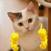 3D Printed Cat Muscle Arms Funny Finger Cosplay Prop Realistic Neck Arm Covers for Halloween Party Costume Pet Photo Shoot