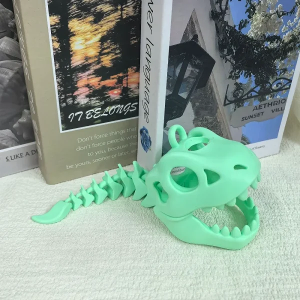 3D-Printed Dinosaur Bone Themed Fine 3D Printing Craftsmanship Distinctive Visual Styling Tabletop Decor New Arrival Practical