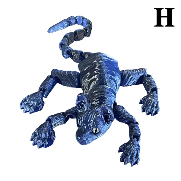 3D Printed Sphynx Cat Animal Toy Realistic Hairless Figurine Cat Fidget Toy For Cat Lover Collector Home Decoration