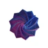 3D Printing Expanded Sensory Fidget Star Model Visual Illusion Hexagon Whirling Spiral Ornaments Stress Relief Board Game