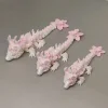 Simulated Eye 3D Printed Dragon Laser Sakura Dragon 3D Printed Diceratops Dragon Rotatable Poseable Joints