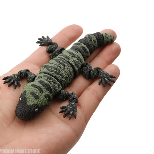 3D‑Printed Realistic Multi‑Articulated Lizard Figurine Desktop Ornament Home Decor Kids Gift Accessories